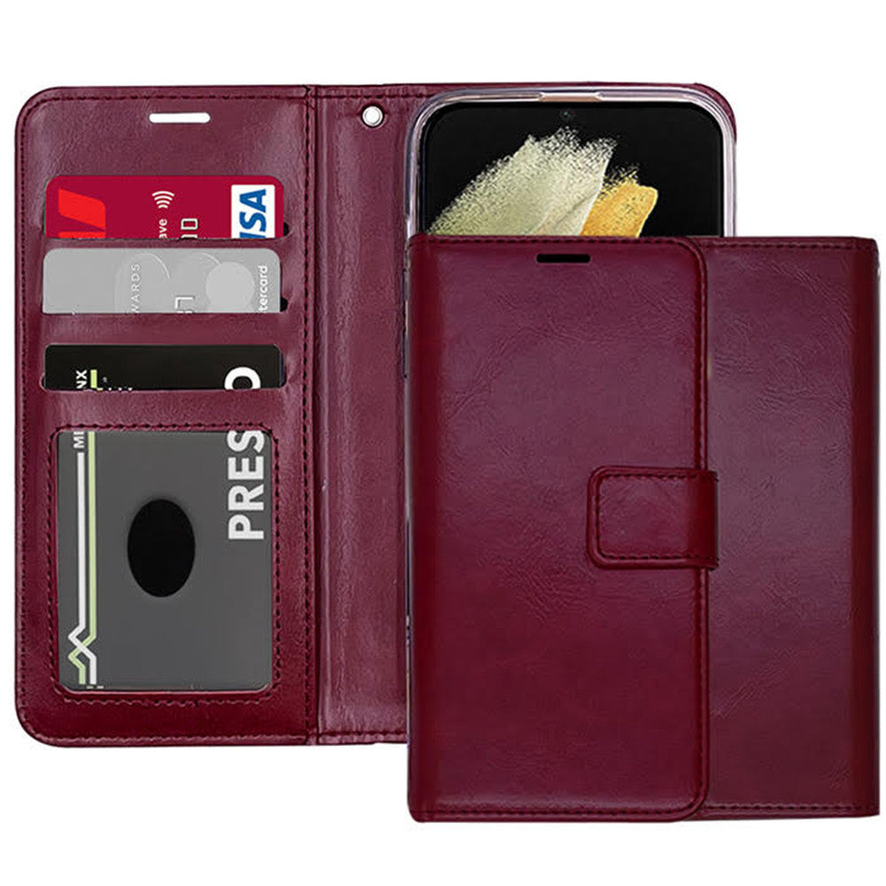 Leather Folio Wallet Case for iPhone 17 Pro Leather Folio Wallet Case for iPhone 17 Pro